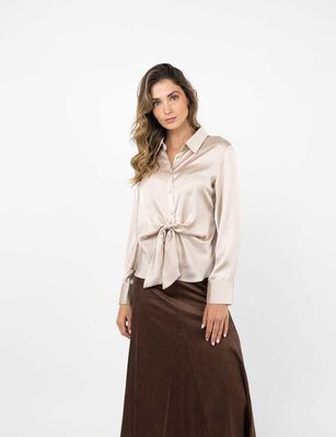 Imagen 1 del producto Blusa Manga Larga Mujer Zibel Crudo