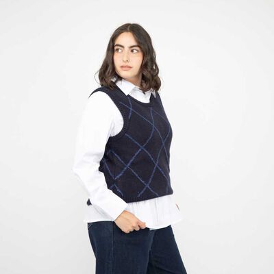 Sweater Sin Mangas Mujer Extralindas