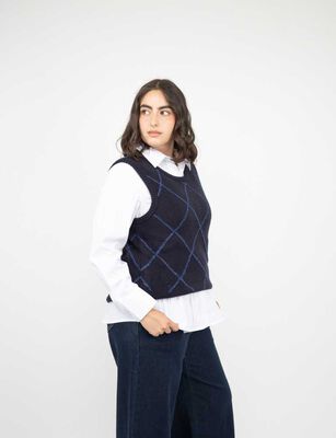 Imagen 1 del producto Sweater Sin Mangas Mujer Extralindas Navy