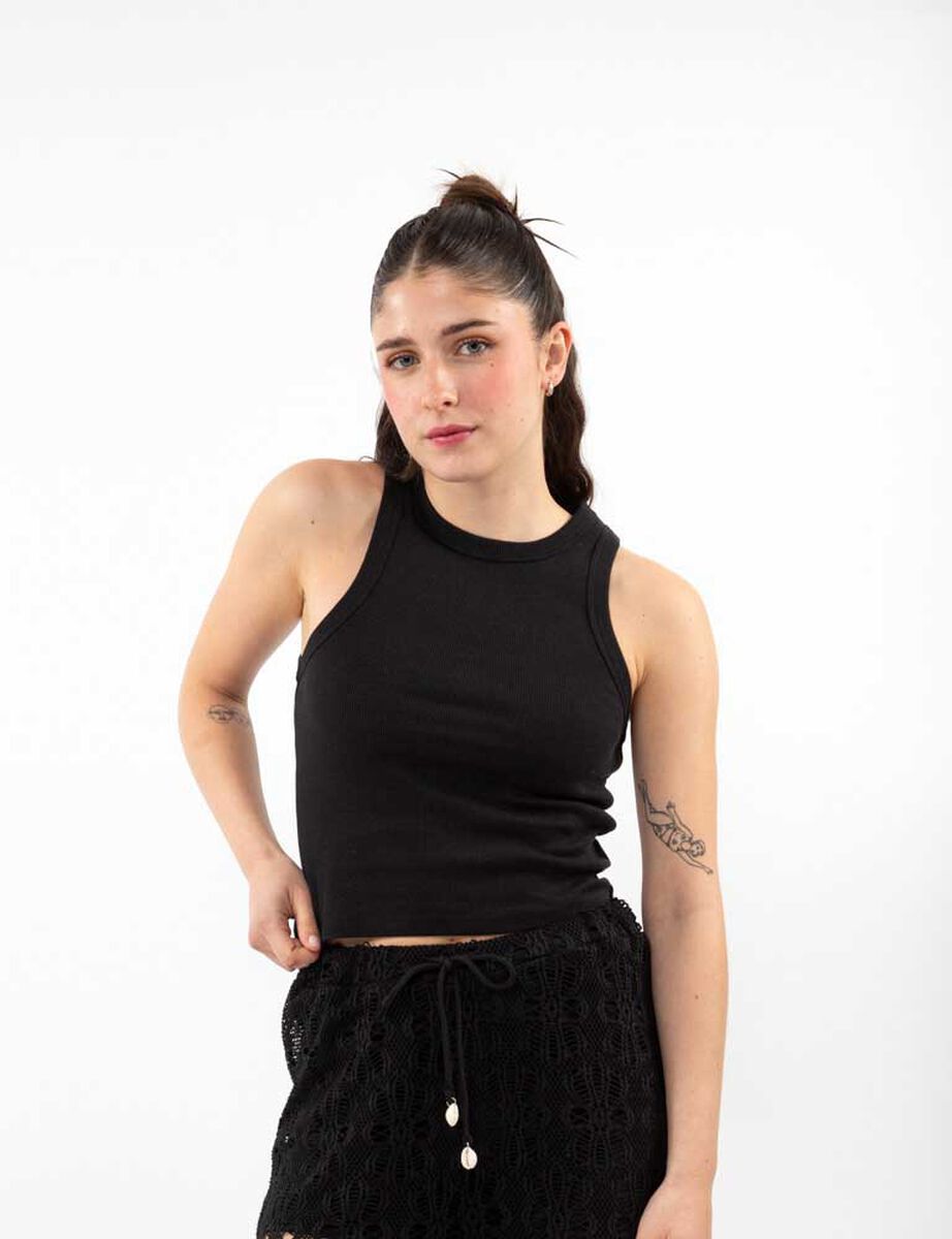 Polera Sin Mangas Mujer Icono