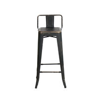 Set 2 Sillas Idetex Hight Vintage Negra