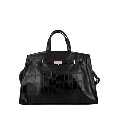 Cartera Tote Secret Monsaraz SC7 Mediana Negro