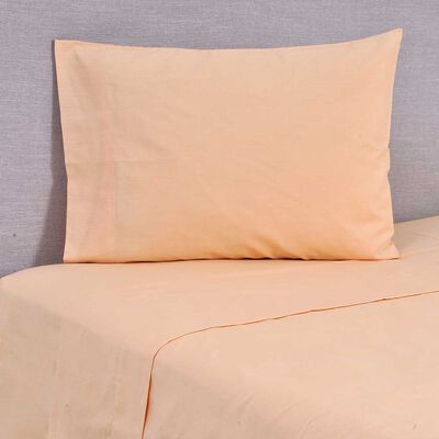 Imagen 1 del producto Juego de Sábanas Mashini 144 Hilos 1,5 Plazas Liso Mostaza