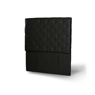 Imagen 2 del producto Respaldo Latam Home 1,5 Plazas Brescia PU Negro