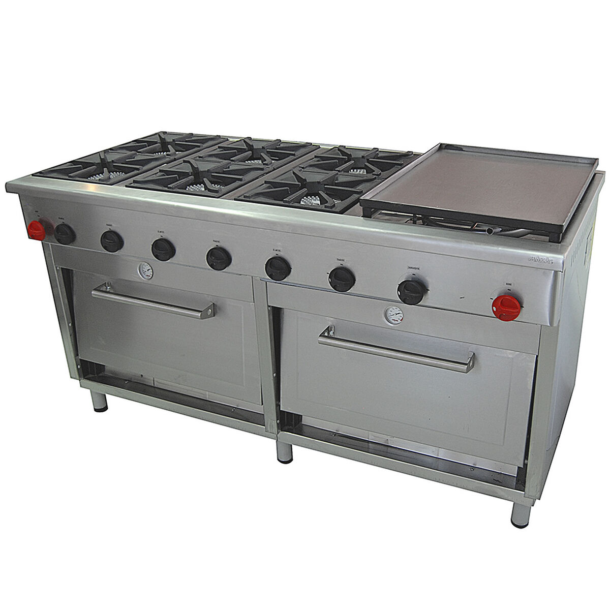 Cocina Industrial Maigas 6EA57 Platos GN Abc