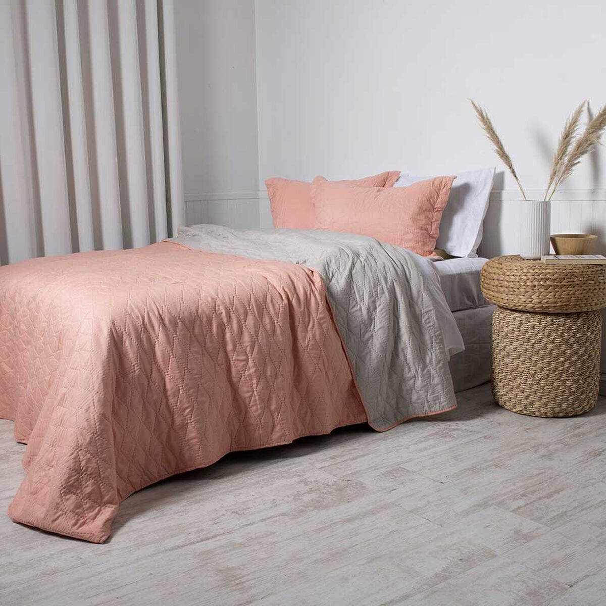 Quilt Mashini 1,5 Plazas Estampado Varosha