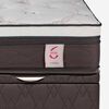 Boxet Rosen 1,5 Plazas New Style 6 + Respaldo + Velador Tabor Grafito