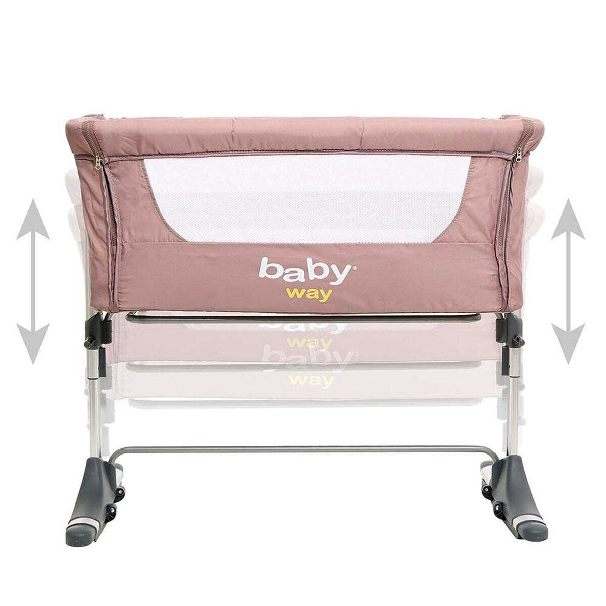 Cuna Colecho Baby Way Gris