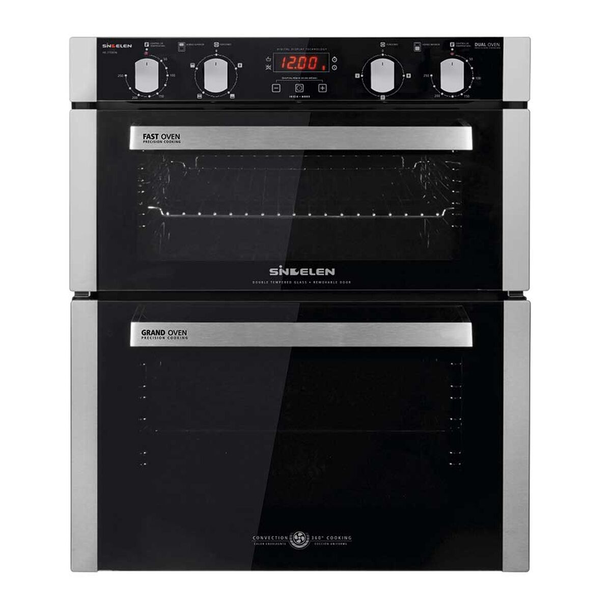 Horno Empotrado Sindelen HE-7700IN • DUAL OVEN 34 lts.