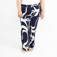 Pantalón Mujer Extralindas Azul, Cafe, Color-1, Negro