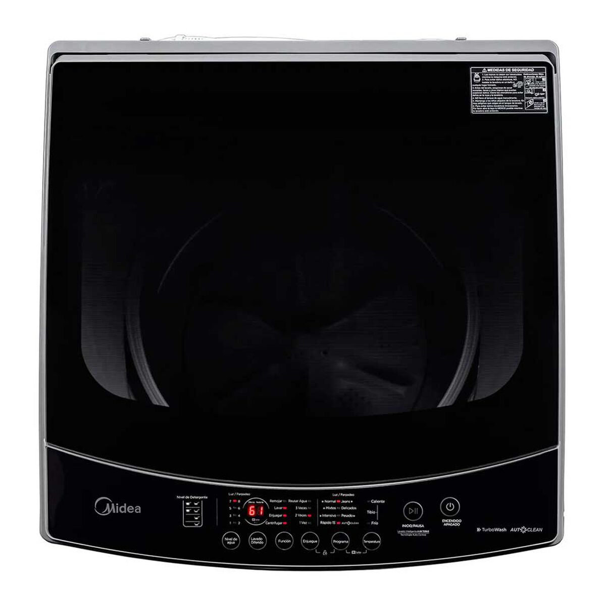 Lavadora Automática Midea MLS-175GE04N 17,5 kg. Ultra Cube 3G
