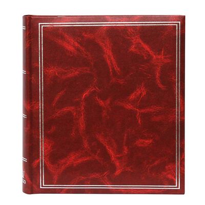 Imagen 1 del producto Álbum para Fotos Cartón Vgo Clásico Liso con Memo 200 Fotos Burdeos