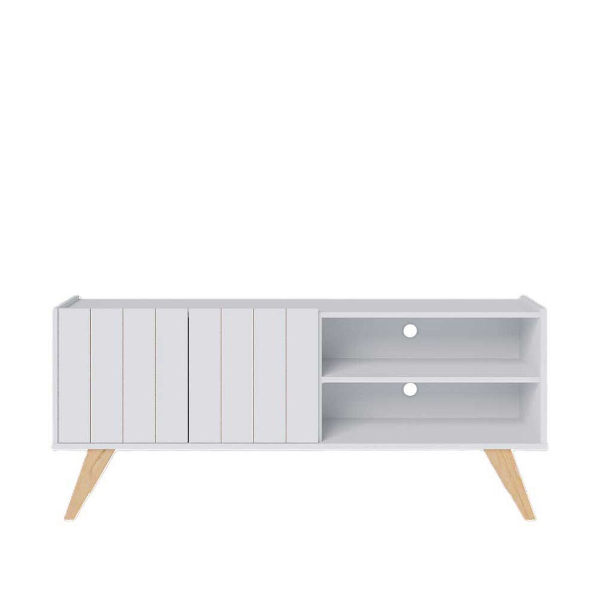 Rack TV Space Altavision Hasta 55" Blanco