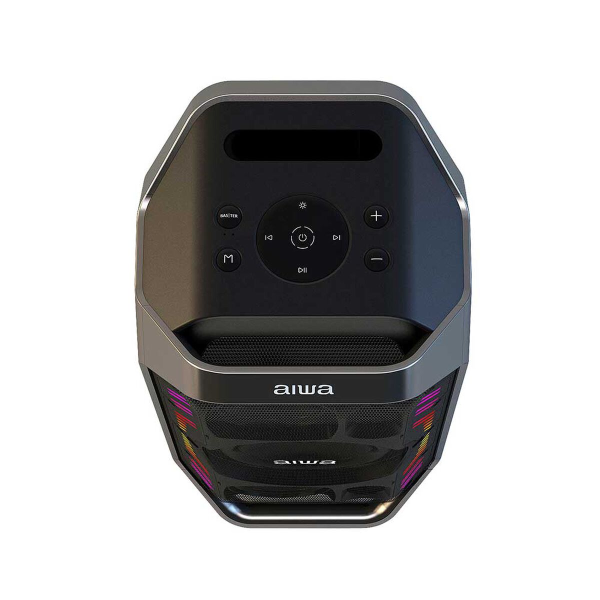 Parlante Port&aacute;til Aiwa AW-A521 90W Bluetooth Negro