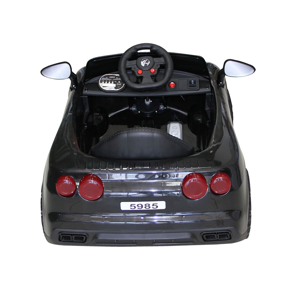 Auto a Batería Deportivo 12 Volt Control Remoto RS-5985 Negro