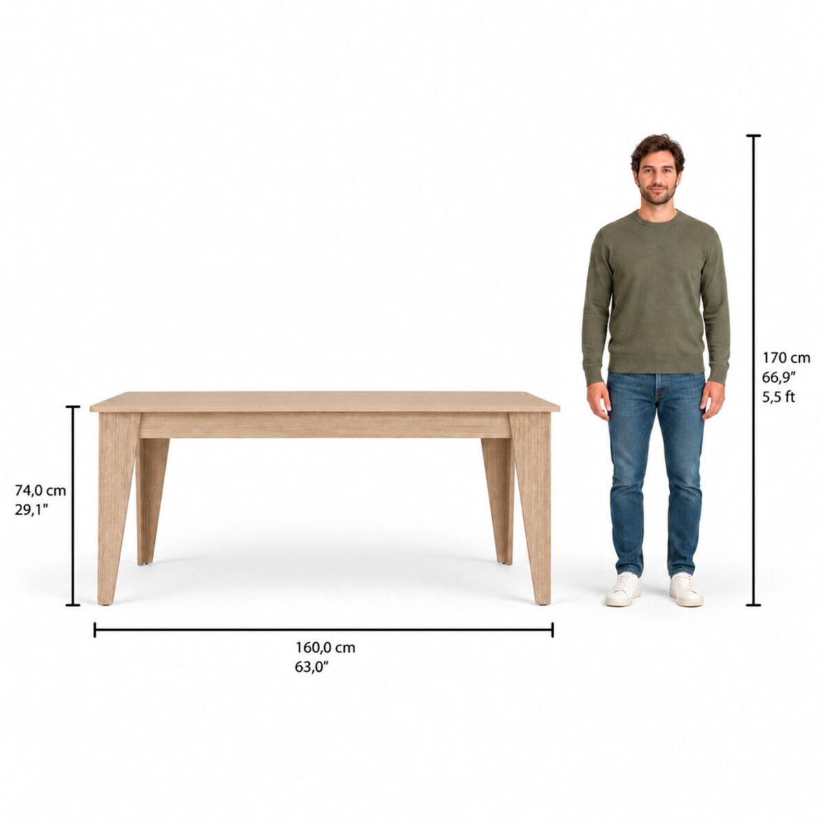 Mesa de Comedor Tuhome Torino Cartagena