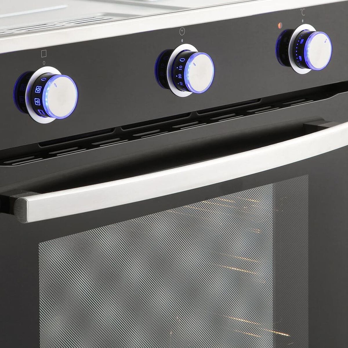 Horno Empotrable Ursus Trotter  UT Prime EP10DL 73 lts. H&iacute;brido Plata/Negro