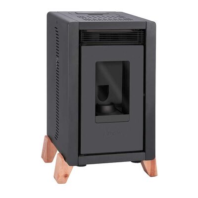 Imagen 2 del producto Estufa a Pellet Amesti Bambu 6000 Negro