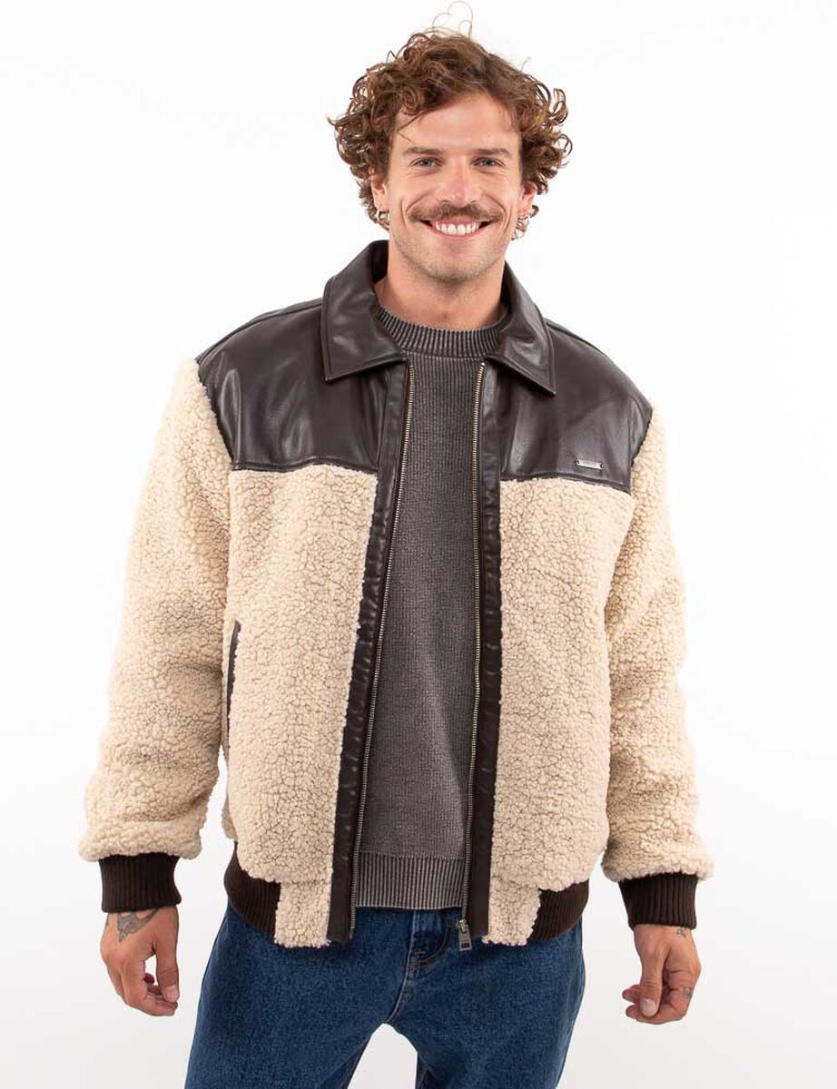 Chaqueta Ecocuero Hombre Fiorucci