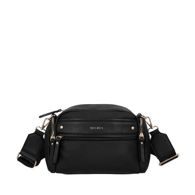 Cartera Bandolera Secret Londres SC7 Mediana Negra