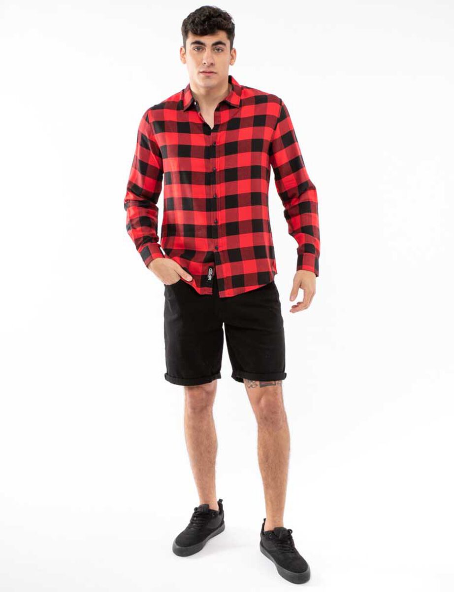 Camisa Cuadros Hombre Icono