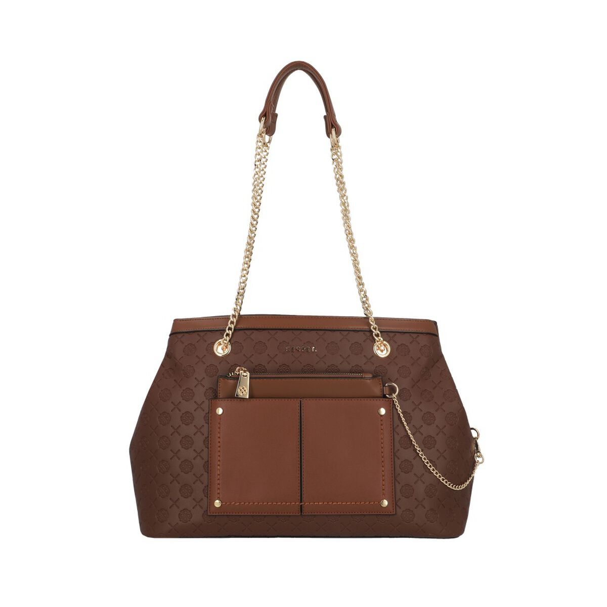 Cartera de hombro Secret Polonia FW25 L Café