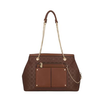 Cartera de hombro Secret Polonia FW25 L Café