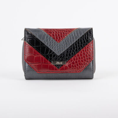 Imagen 1 del producto Billetera Negro-Rojo Zibel