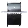 Parrilla a Gas American Grill 6 Quemadores Texas Black