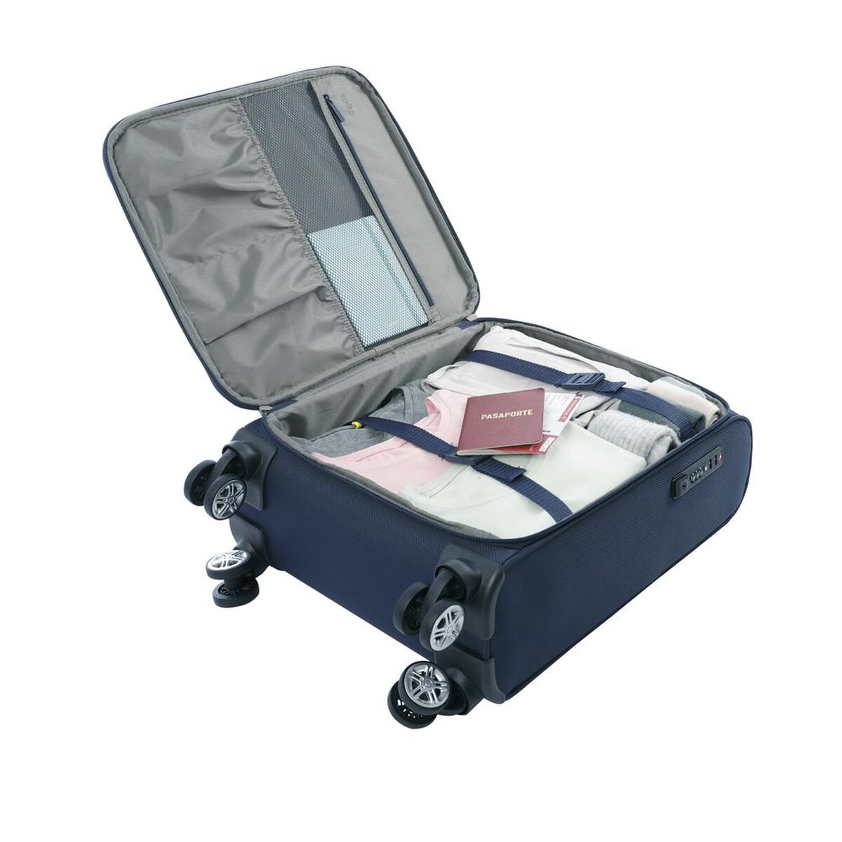 Maleta de Viaje Totto Liviana Azul 29,81 lts. Talla S