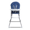 Silla de Comer Plegable Vectra Azul Bebesit