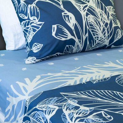 Imagen 2 del producto Juego de Sábanas Doral 200 Hilos 1,5 Plazas Doral Blue Diseño 1