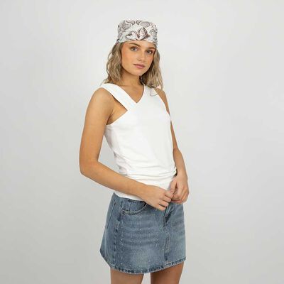 Polera Sin Mangas Mujer Icono