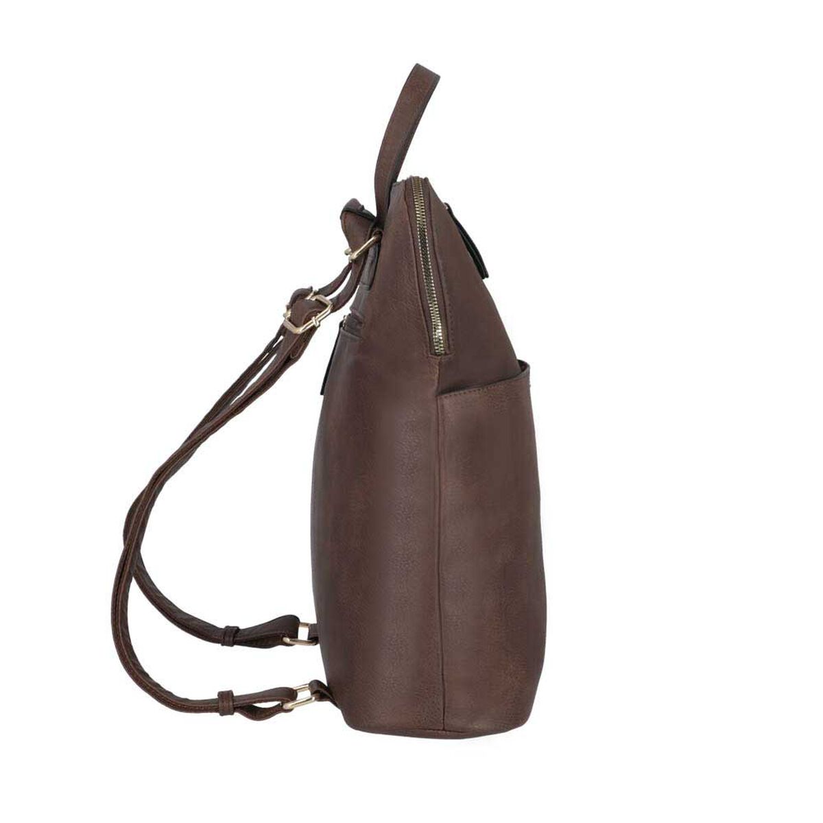 Mochila Suecia Mujer Café Secret