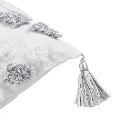 Imagen 2 del producto Cojín Casanova Liso Blanco 45 x 45 cm