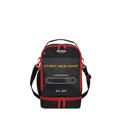 Lonchera Térmica Xtrem Lunch 2.0 5XT Gamer Negro