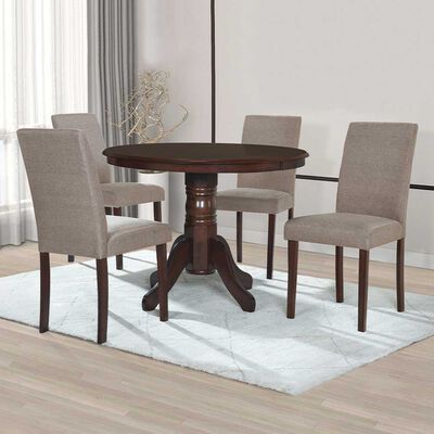 Imagen 2 del producto Juego de Comedor Zoy Home Phuket 4 Sillas Beige