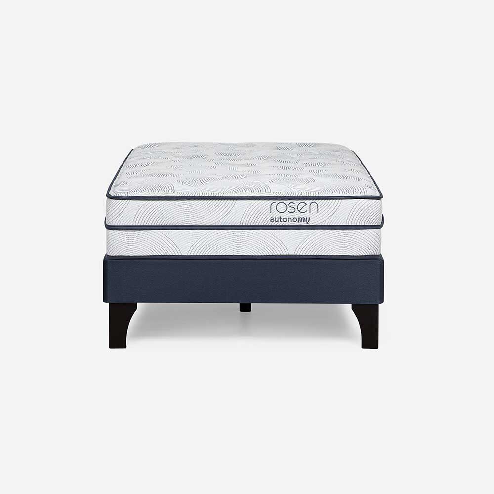 Cama Europea Rosen 1,5 Plazas Autonomy Sky
