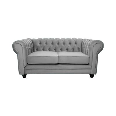 Imagen 1 del producto Sofá Barra Design Chesterfield 2 Cuerpos Gris