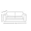 Sof&aacute; Latam Home Ancona 3 Cuerpos Beige