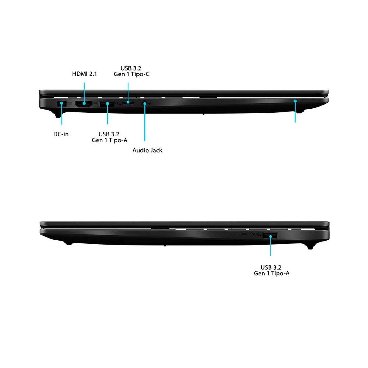 Notebook Asus Gaming V16 Core 5 512GB SSD 16GB 16"