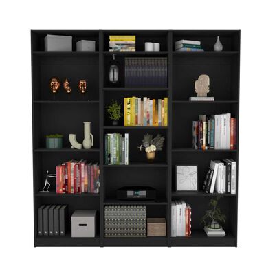 Imagen 2 del producto 2 Estantes 4 Repisas + Estante 5 Repisas + 3 Complementos TuHome Home Wengue