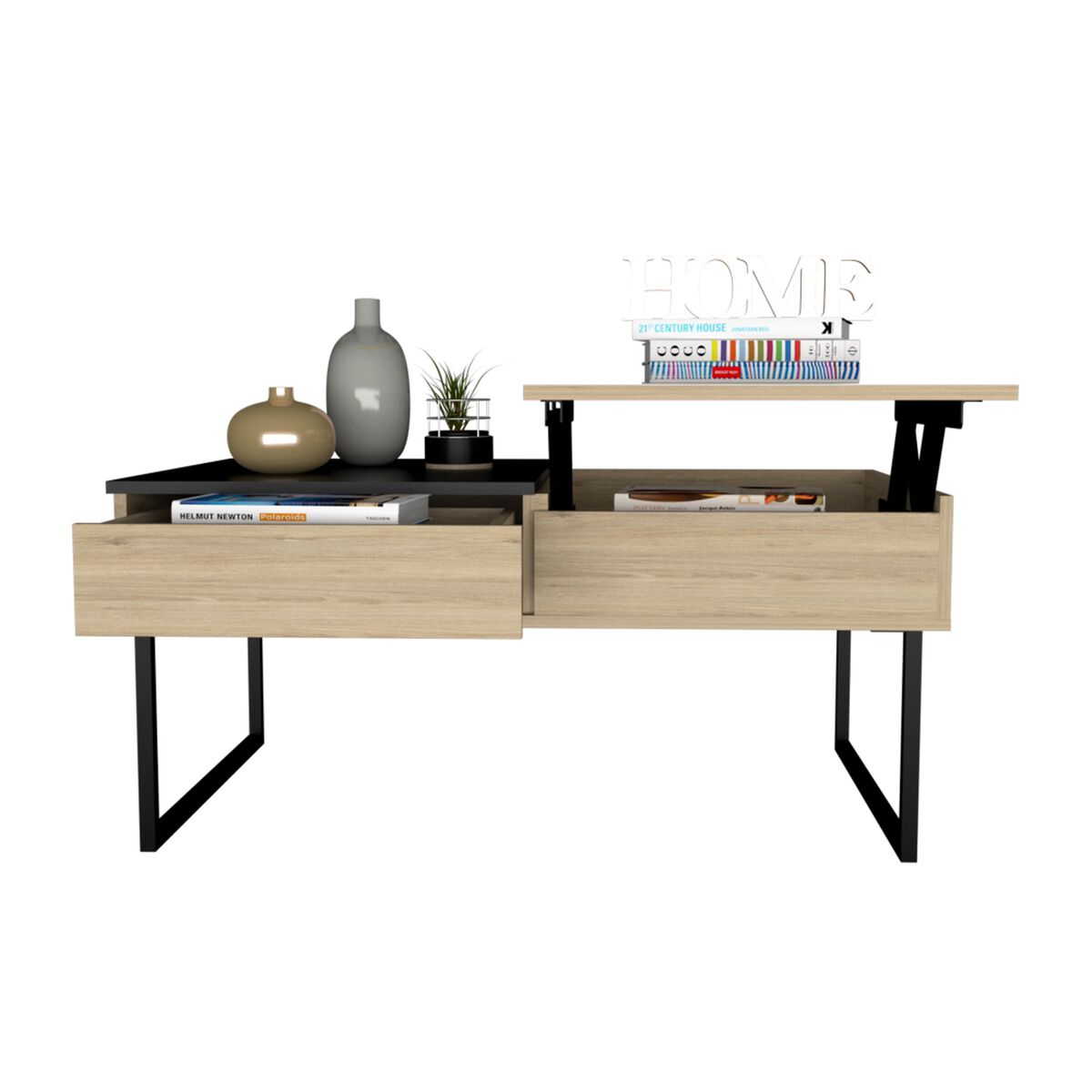 Mesa de Centro TuHome 5G-4 Rovere/Wengue