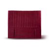 Respaldo Latam Home King Sorrento Tela Velvet Burdeo