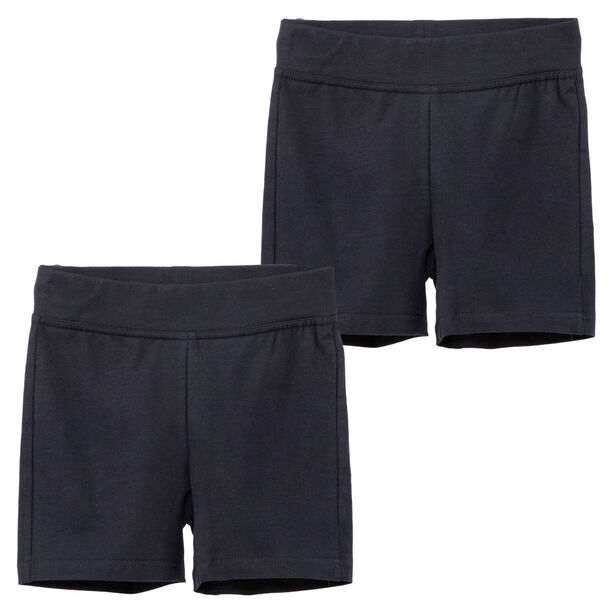 Pack 2 Calza Corta Escolar de Algodón Niña Talla 6 y 8 Crescendo