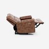 Sof&aacute; Reclinable Rosen Tolosa 2 Cuerpos Camel