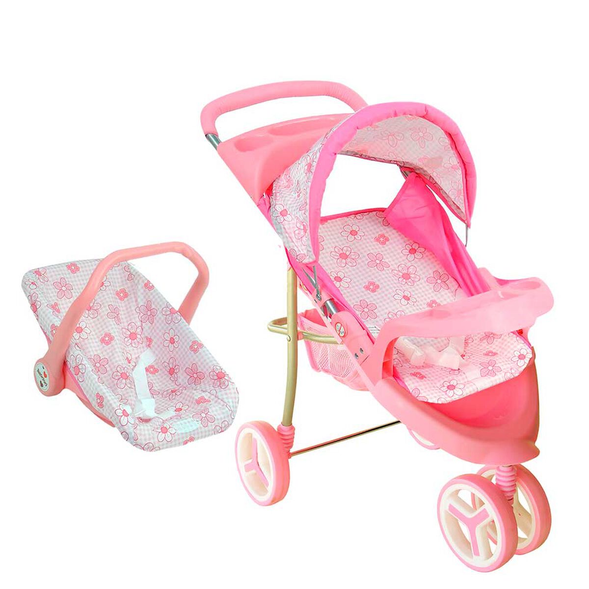 Set Coche de Muñeca Bebesit