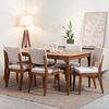 Juego de Comedor Decocasa Ella  6 Sillas Canela