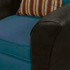 Juego de Living Elegant Detail Minesota Sof&aacute; 2 Cuerpos + Dos Sillones 1 Cuerpo Azul