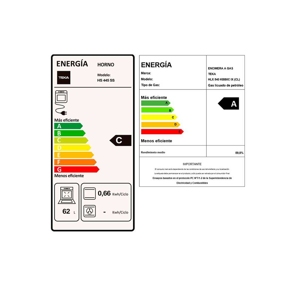 Combo Empotrado Teka Horno + Encimera HLX 540 KBBOC IX (CL) + Campana TL 6310 65 lts. Horno Negro-inox;Encimera Inox; Campana Inox
